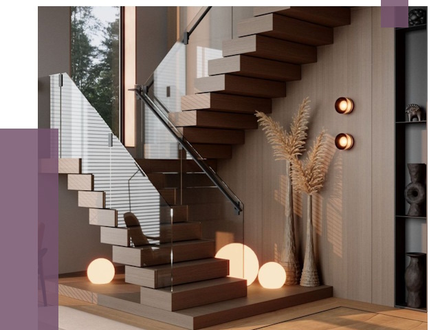 Изготовление и монтаж лестниц в Подольске от 88553 руб. | ПРОЛЁТ-Пдл