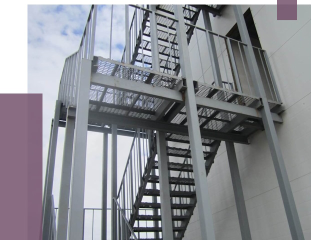 Монтаж пожарных лестниц в Подольске от 7918 руб.