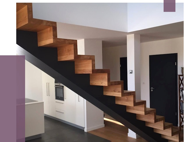 Изготовление деревянных лестниц в Подольске от 88553 руб. | ПРОЛЁТ-Пдл