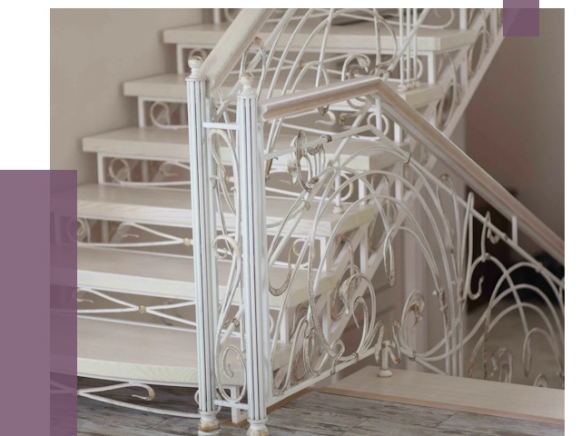 Изготовление кованых лестниц на заказ в Подольске от 88553 руб. | ПРОЛЁТ-Пдл