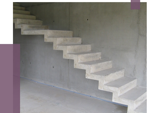 Бетонные лестницы в Подольске от 19273 руб. под ключ | ПРОЛЁТ-Пдл