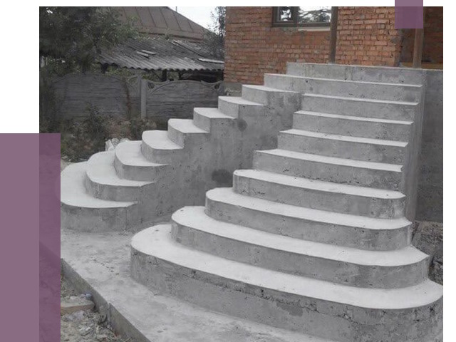 Монтаж бетонных лестниц в Подольске от 4376 руб. 