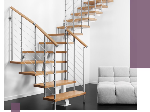 Модульные лестницы под ключ в Подольске — монтаж и изготовление