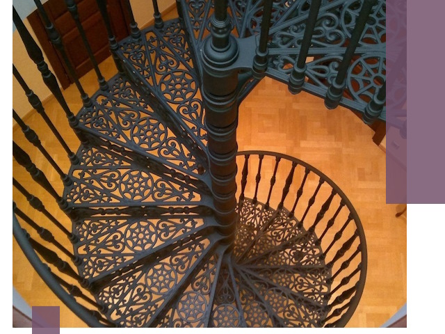 Винтовые лестницы под ключ в Подольске: производство и монтаж