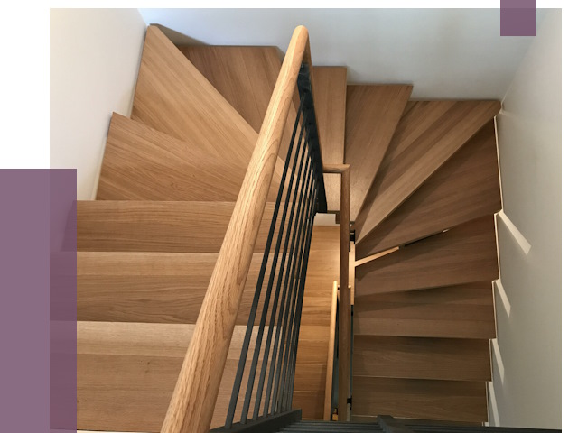 П-образные лестницы в Подольске под ключ от 49486 руб. | ПРОЛЁТ-Пдл