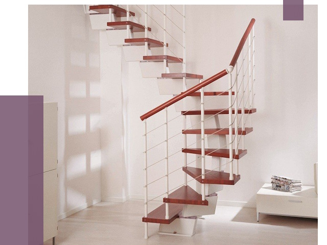Изготовление лестниц на больцах в Подольске от 9897 руб. | ПРОЛЁТ-Пдл