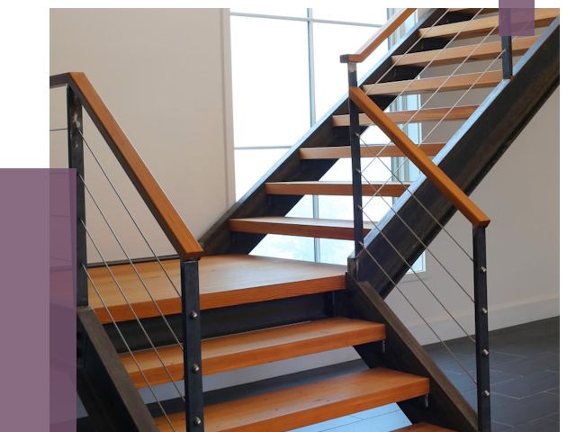 Изготовление лестниц на металлокаркасе в Подольске от 19273 руб. | ПРОЛЁТ-Пдл