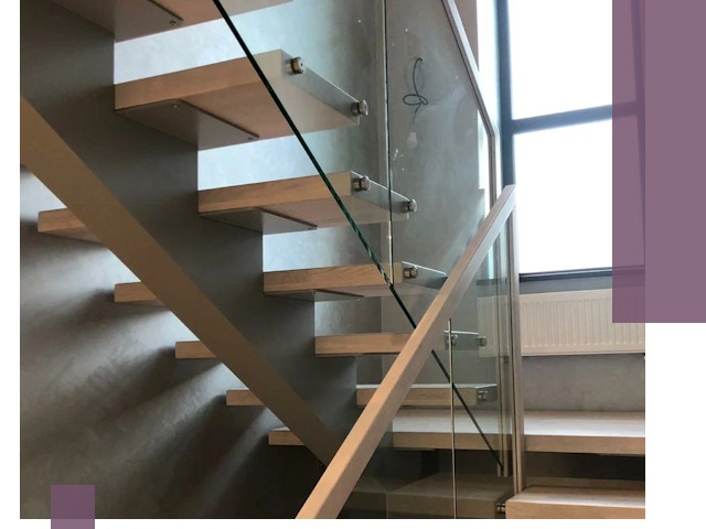 Изготовление лестниц на монокосоуре в Подольске с монтажом и гарантией