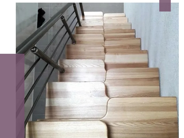 Лестницы гусиный шаг в Подольске от 13283 руб. под ключ | ПРОЛЁТ-Пдл