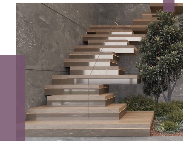 Современные лестницы в Подольске от 14064 руб. | ПРОЛЁТ-Пдл