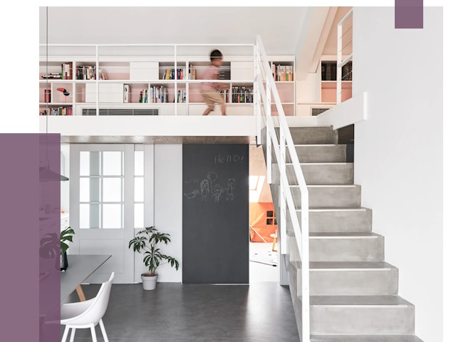 Лестницы для двухуровневой квартиры в Подольске от 179711 руб. | ПРОЛЁТ-Пдл