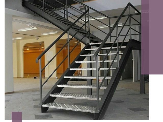 Лестницы для офиса в Подольске: изготовление, монтаж, демонтаж