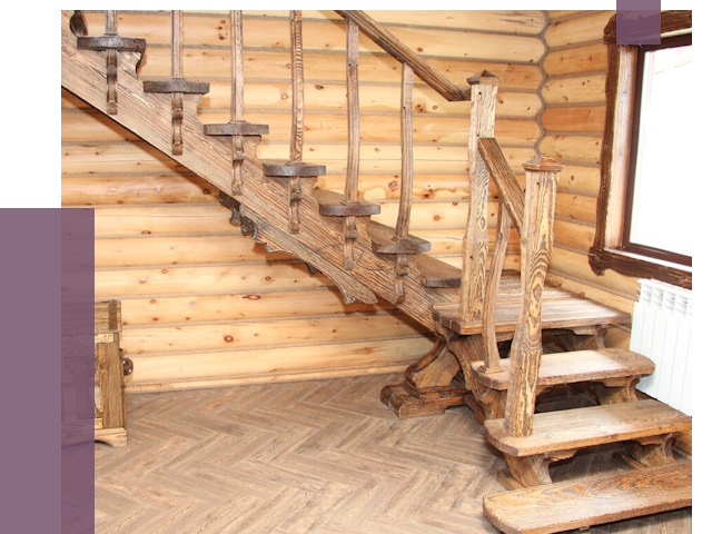 Лестницы в баню в Подольске от 19482 руб. — изготовление | ПРОЛЁТ-Пдл