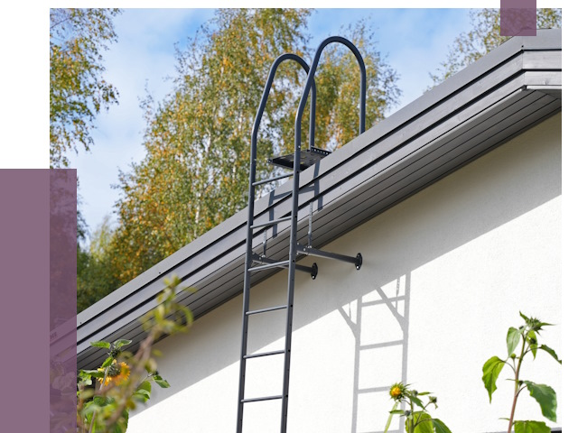 Лестницы на крышу в Подольске от 19482 руб. — монтаж и монтаж ПРОЛЁТ-Пдл