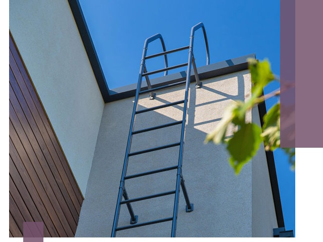 Лестницы на крышу в Подольске — изготовление, монтаж, демонтаж
