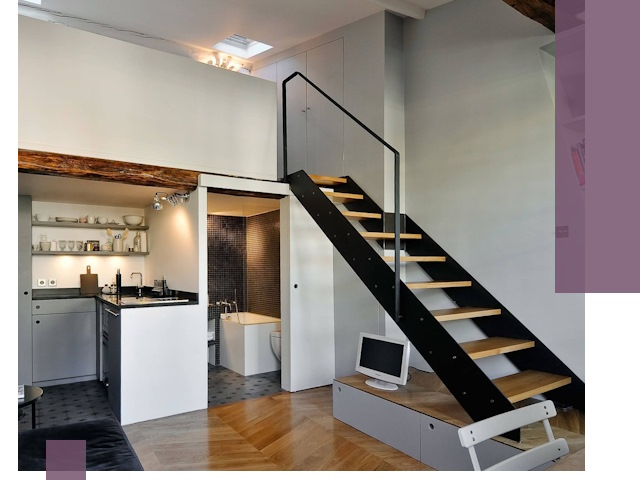 Лестницы на антресоль под ключ в Подольске — изготовление и монтаж