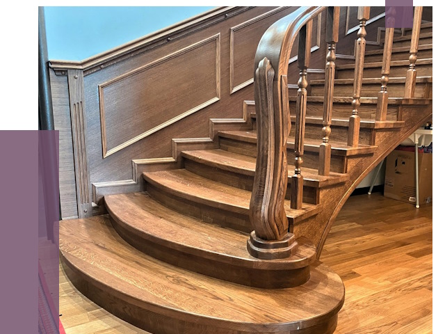 Дубовые лестницы под ключ в Подольске от 179711 руб. — ПРОЛЁТ-Пдл