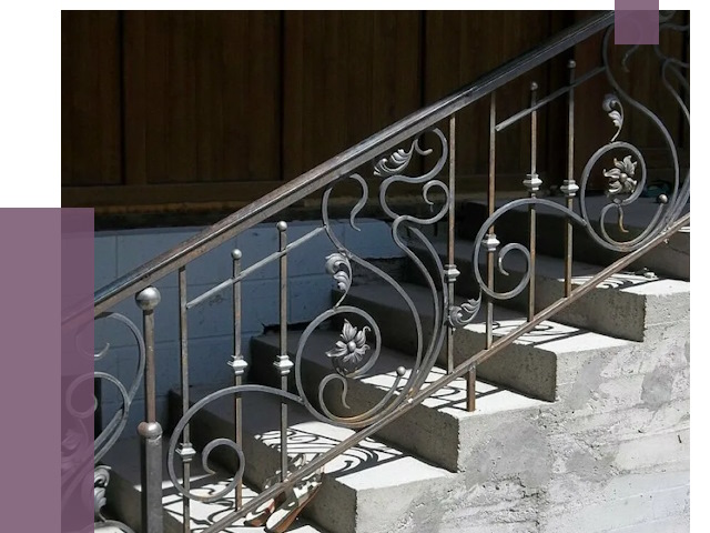 Кованые перила в Подольске от 8855 руб. под ключ — качество от ПРОЛЁТ-Пдл