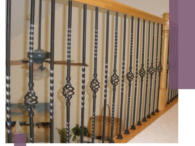 Изготовление и монтаж кованных перил в Подольске под ключ
