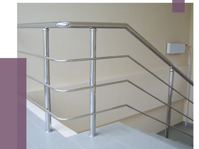 Алюминиевые перила в Подольске от 6459 руб. под ключ | ПРОЛЁТ-Пдл