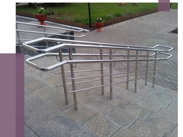 Перила для инвалидов в Подольске от 7730 руб. под ключ | ПРОЛЁТ-Пдл