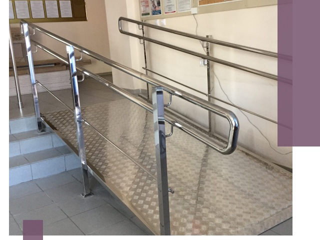 Перила для инвалидов в Подольске — надежные поручни и ограждения