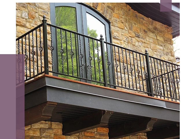 Балконные ограждения в Подольске от 8178 руб. — купить | ПРОЛЁТ-Пдл