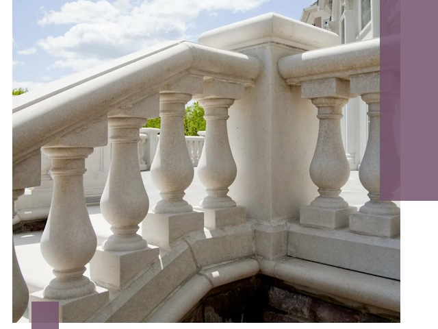 Балюстрады из металла и камня под ключ в Подольске