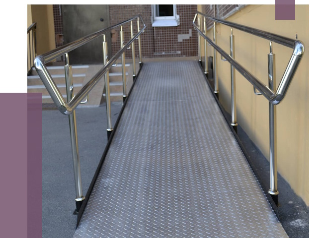 Пандусы в Подольске от 12502 руб. — установка для инвалидов | ПРОЛЁТ-Пдл