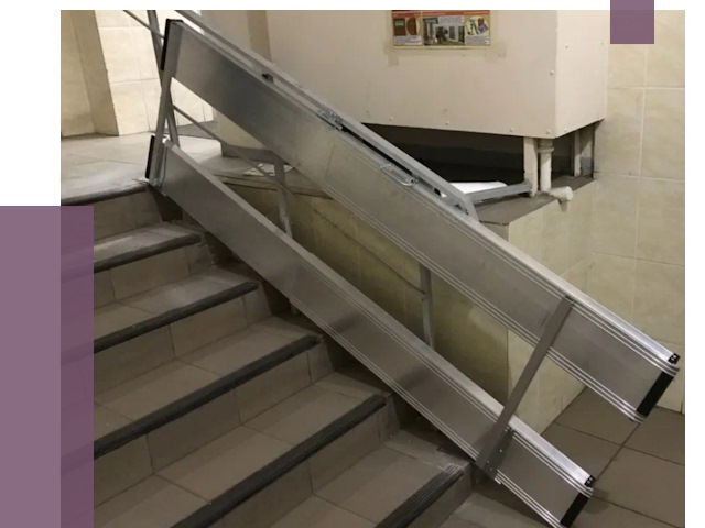 Откидные пандусы в Подольске от 6772 руб. — купить | ПРОЛЁТ-Пдл