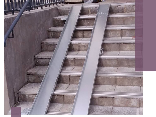 Демонтаж откидных пандусов профессионально в Подольске