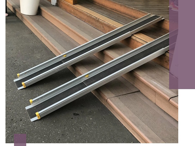 Телескопические пандусы под ключ в Подольске — изготовление и монтаж