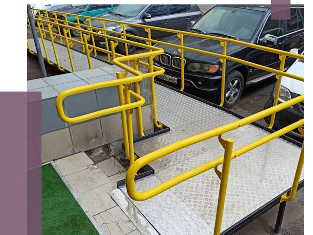 Стационарные пандусы в Подольске от 12502 руб. | ПРОЛЁТ-Пдл