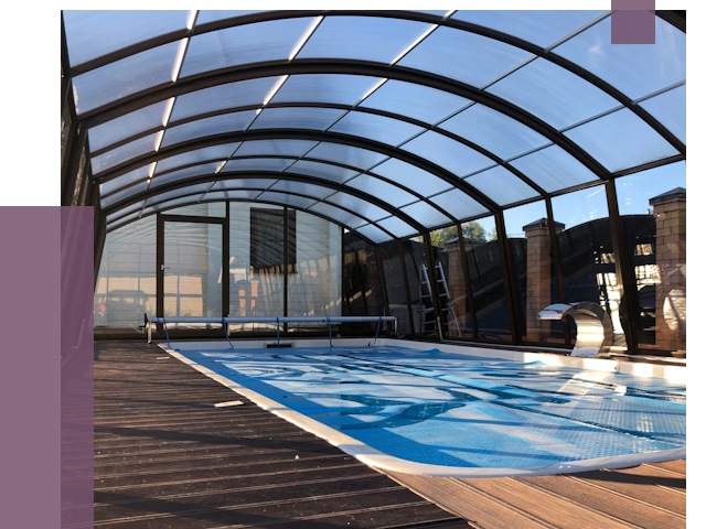 Навесы для бассейна в Подольске от 17086 руб. под ключ | ПРОЛЁТ-Пдл