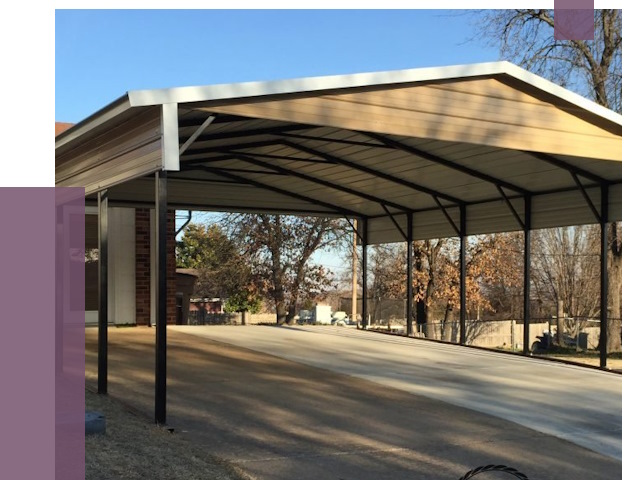 Двускатные навесы в Подольске от 8178 руб. | ПРОЛЁТ-Пдл