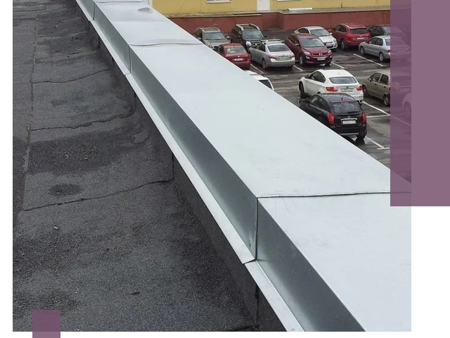 Изготовление парапетов из металла и нержавейки в Подольске