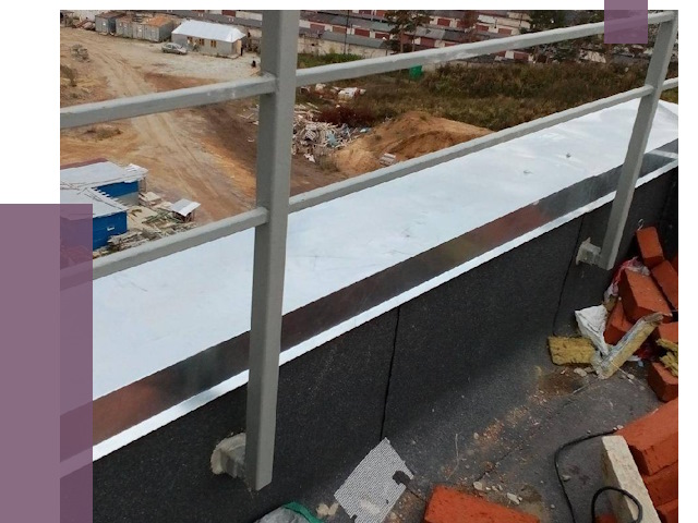 Монтаж парапетов в Подольске от 4376 руб.  | ПРОЛЁТ-Пдл