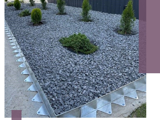 Оцинкованные металлические бордюры под заказ в Подольске