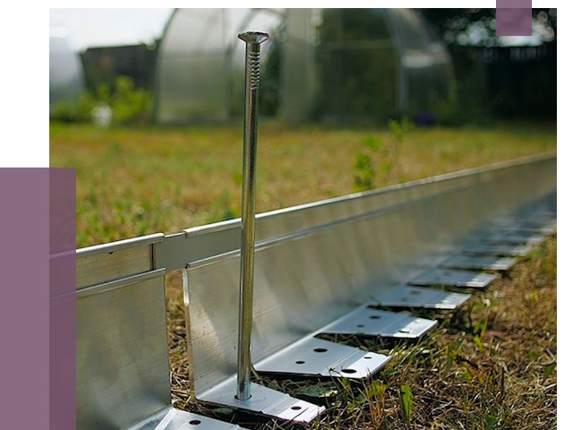 Металлические бордюры для газона в Подольске от 4376 руб. | ПРОЛЁТ-Пдл