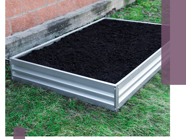 Металлические бордюры для грядок в Подольске: прочность и аккуратность