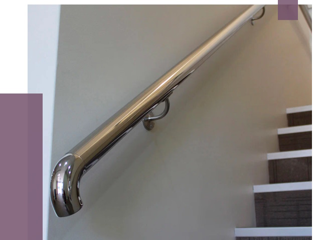 Изготовление поручней в Подольске от 4688 руб.  | ПРОЛЁТ-Пдл