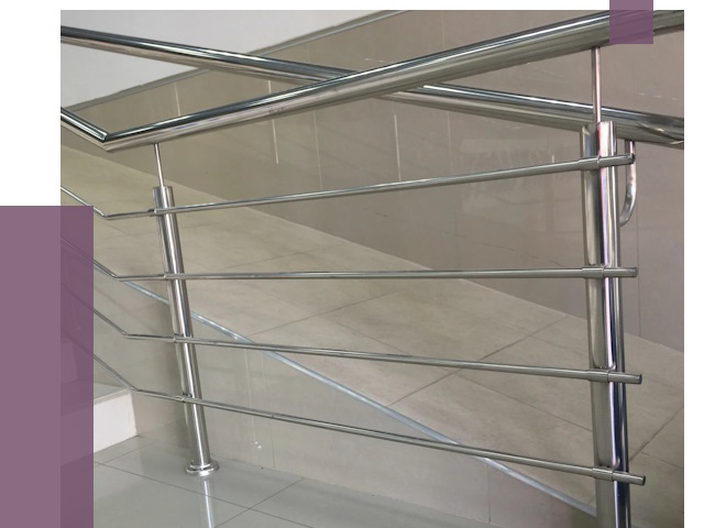 Изготовление поручней из нержавеющей стали в Подольске