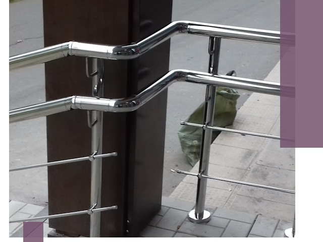 Монтаж поручней из нержавеющей стали в Подольске качественно и быстро